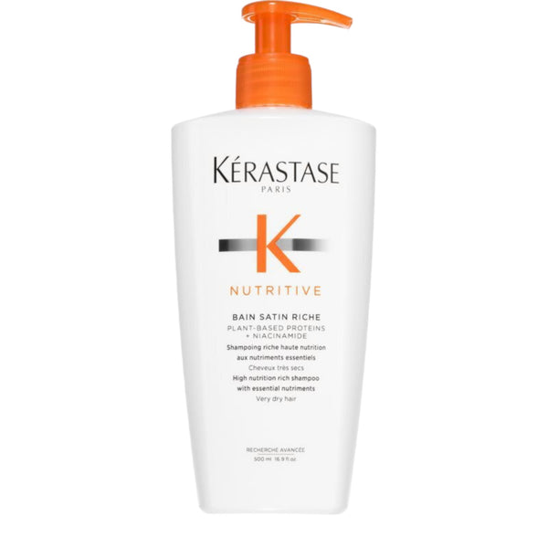 Kerastase Nutritive Bain Satin Riche Shampoo with Nourishing Ingredients for Very Dry Hair 500ml