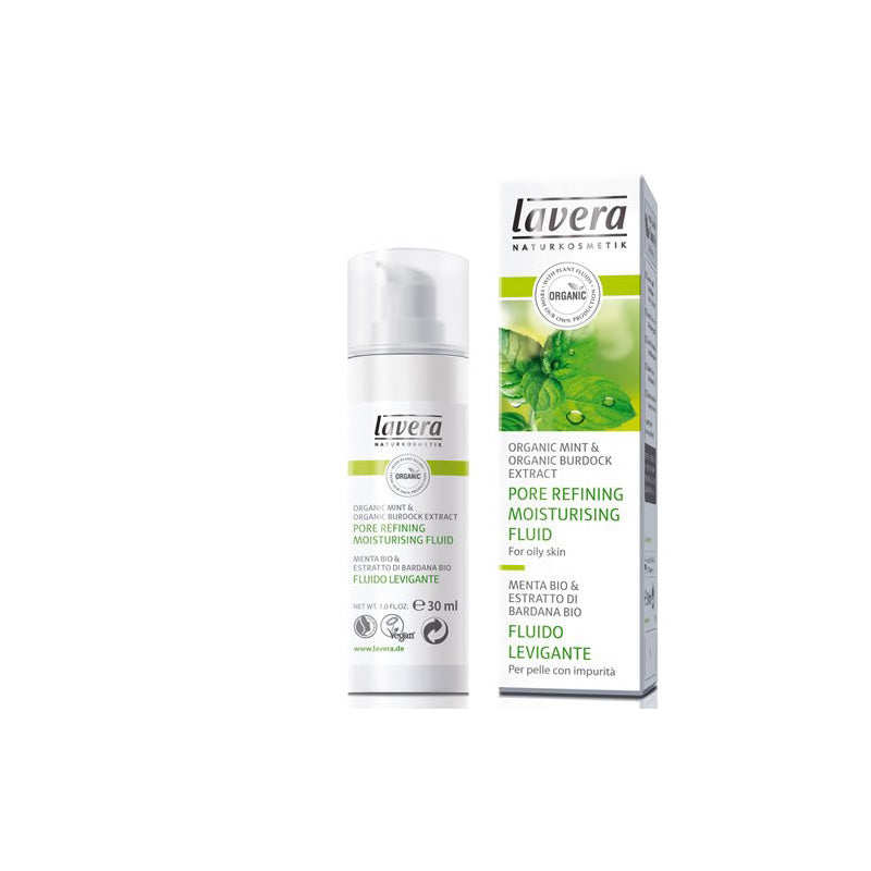 Lavera Facial Care Pore Refining Moisturizing Fluid 30ml