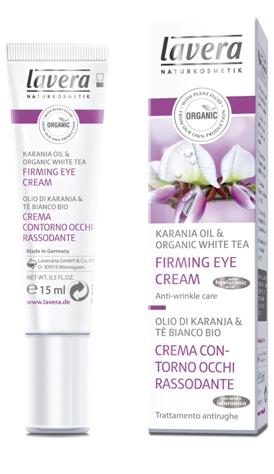 Lavera Karanja Oil & Organic White Tea Firming Eye Cream 15ml