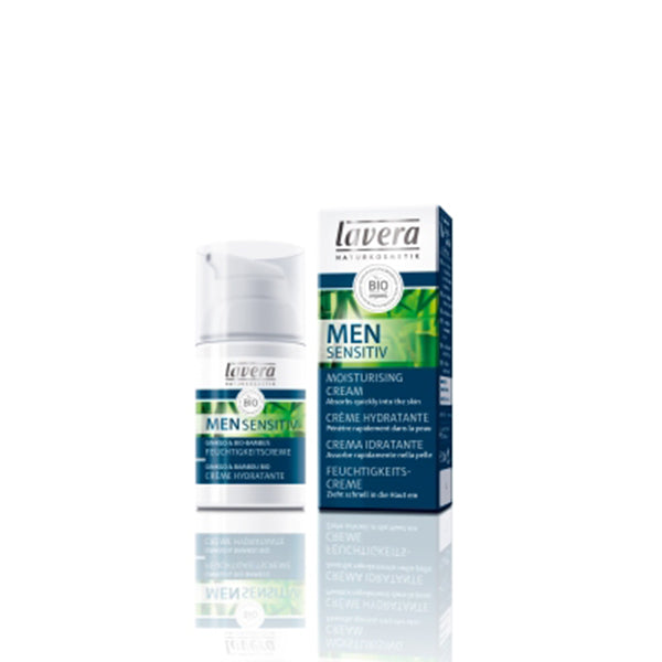 Lavera Men Sensitiv Moisturizing Face Cream With Organic Ginkgo And Organic Bamboo 30ml