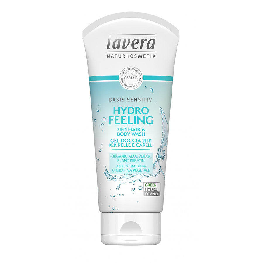 Lavera Basis Sensitiv Hydro Feelig Shampoo &amp; Shower Gel Basis 2 in 1 200ml