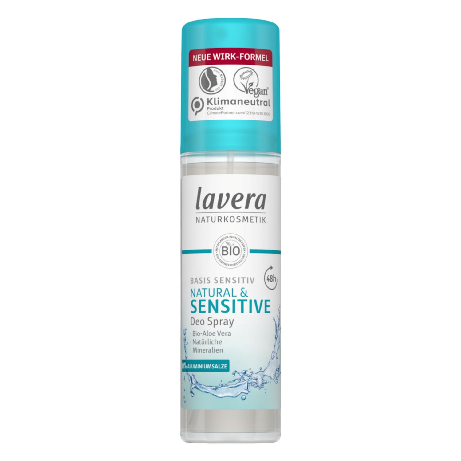 Lavera Basis Sensitiv Natural &amp; Sensitive Natural Deodorant 48h Spray Without Aluminum 75ml