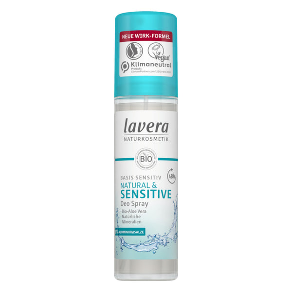 Lavera Basis Sensitiv Natural &amp; Sensitive Natural Deodorant 48h Spray Without Aluminum 75ml