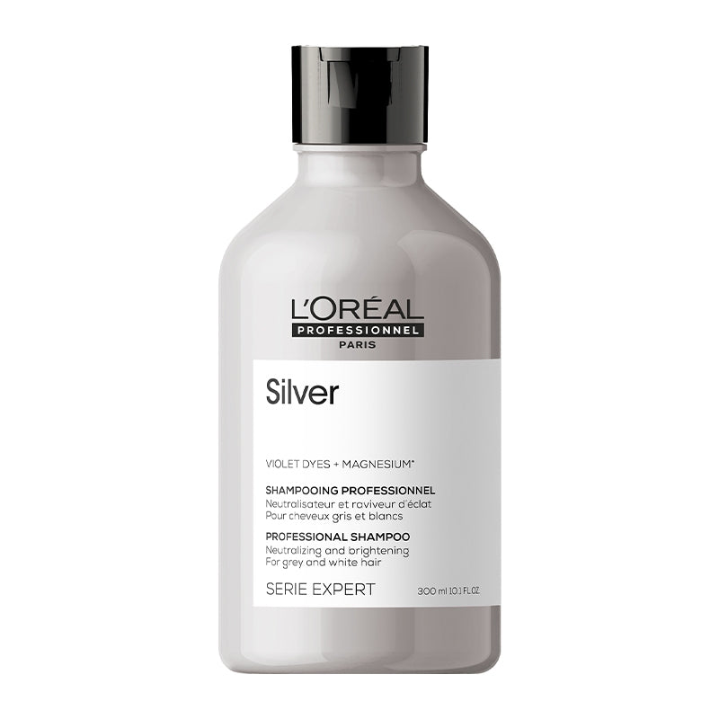 L'Oreal Professionnel Serie Expert Silver Shampoo For White or Silver Hair 300ml