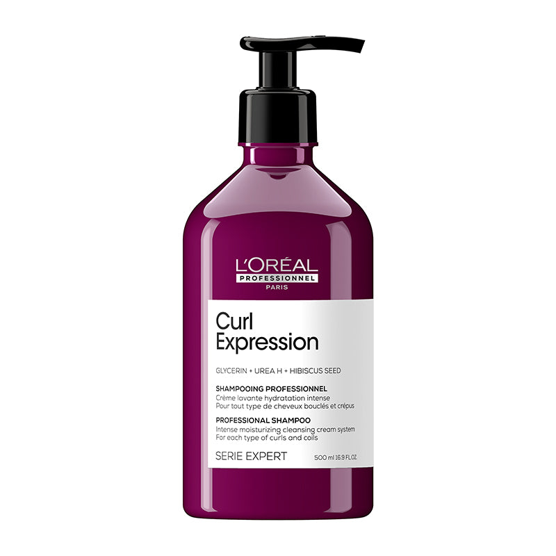 L'Oreal Professionnel Serie Expert Curl Expression Intense Moisturizing Cleansing Cream Shampoo 500ml