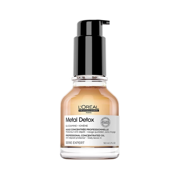 L'Oreal Professionnel Serie Expert Metal Detox Συμπυκνωμένο Λάδι Αποτοξίνωσης για Βαμμένα Μαλλιά 50ml