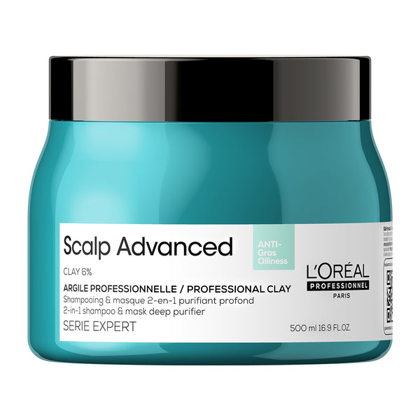 L'Oreal Professionnel Serie Expert Scalp Anti-Oily Αργιλος Κατά της Λιπαρότητας 500ml