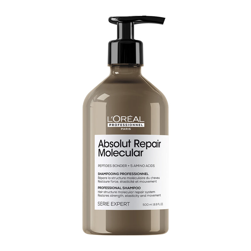 L'Oreal Professionnel Absolut Repair Molecular Sulphate Free Molecular Repair Shampoo for Damaged Hair 500ml