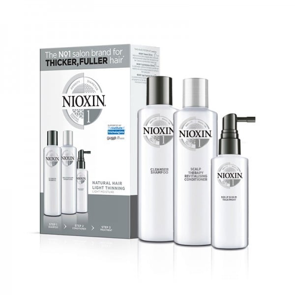 Nioxin KIT System 1 (Shampoo 150ml, Conditioner 150ml &amp; Treatment 50ml)