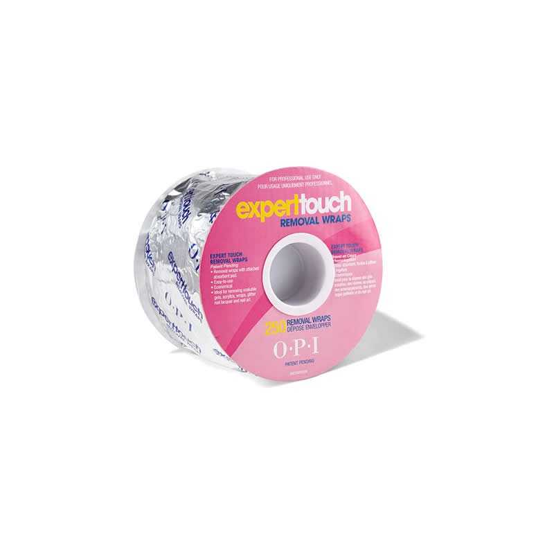 OPI Expert Touch Removal Wraps 250pcs