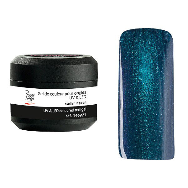 Peggy Sage Colored UV&amp;LED Nail Gel Stellar Lagoon 5gr