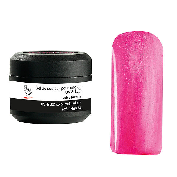 Peggy Sage Techni Gel UV&amp;LED Spicy Fuchsia 5gr