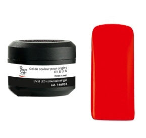 Peggy Sage Coloured UV&LED Nail Gel Neon Coral 5gr