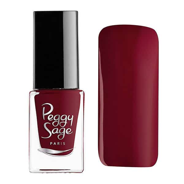 Peggy Sage Mini Nail Polish Just Red Red Passion 5ml