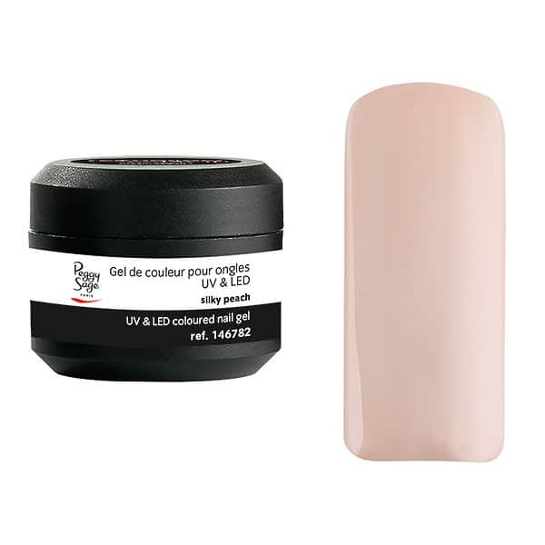 Peggy Sage Colored UV&amp;LED Nail Gel Silky Peach 5gr