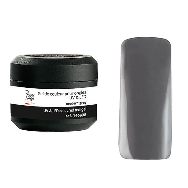 Peggy Sage Colored UV&amp;LED Nail Gel Modern Gray 5gr