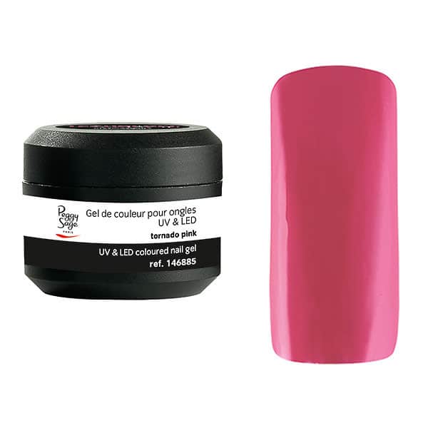 Peggy Sage Colored UV&amp;LED Nail Gel Tornado Pink 5gr