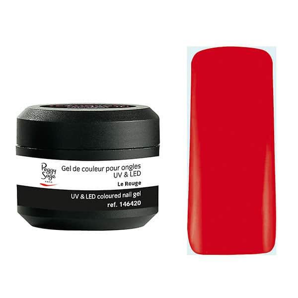 Peggy Sage Colored UV&amp;LED Nail Gel Le Rouge 5gr