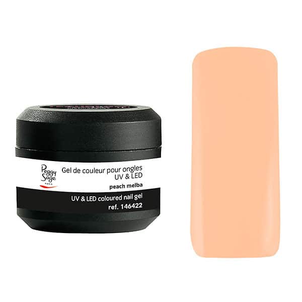 Peggy Sage Colored UV&amp;LED Nail Gel Peach Melba 5gr