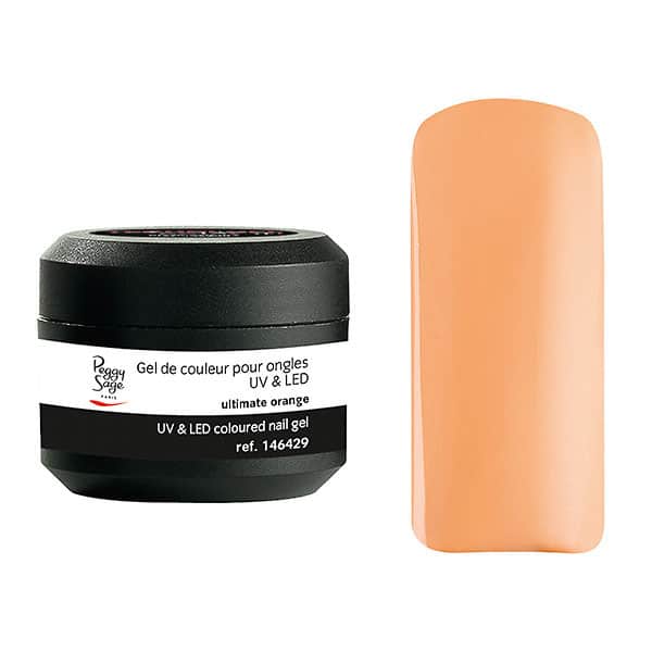 Peggy Sage Coloured UV&LED Nail Gel Ultimate Orange 5gr