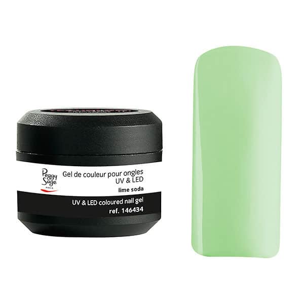 Peggy Sage Colored UV&amp;LED Nail Gel Lime Soda 5gr