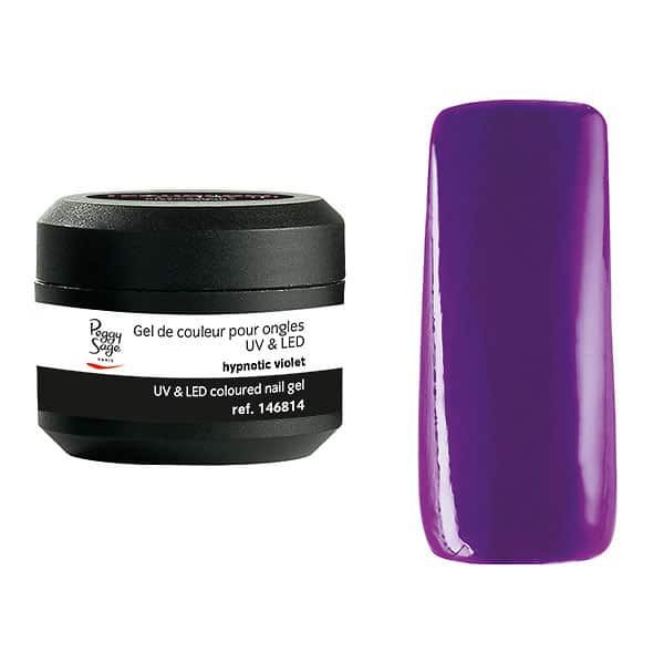 Peggy Sage Colored UV&amp;LED Nail Gel Hypnotic Violet 5gr