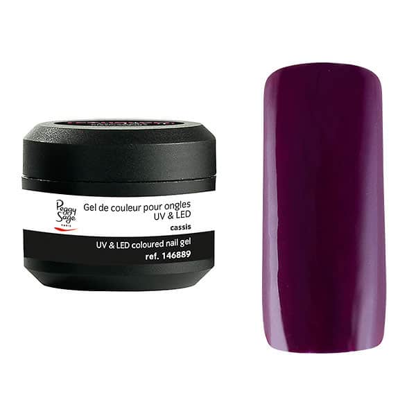 Peggy Sage Colored UV&amp;LED Nail Gel Cassis 5gr