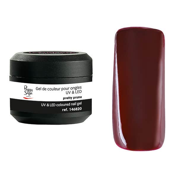 Peggy Sage Colored UV&amp;LED Nail Gel Pretty Prune 5gr