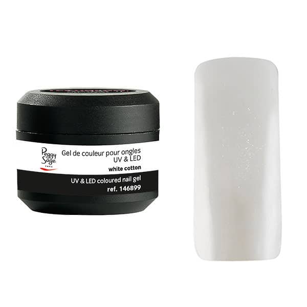 Peggy Sage Coloured UV&LED Nail Gel White Cotton 5gr