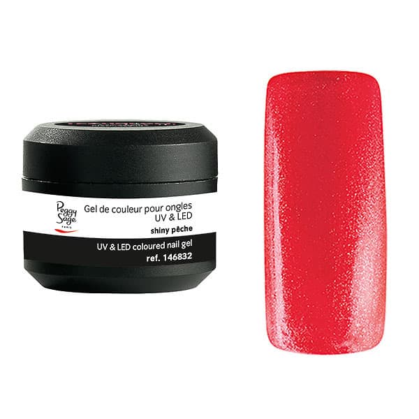 Peggy Sage Coloured UV&LED Nail Gel Shiny Peche 5gr