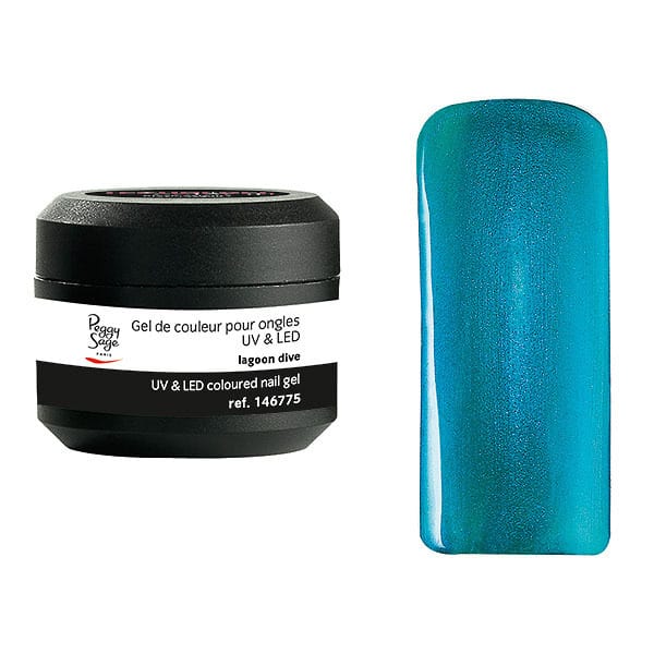 Peggy Sage Colored UV&amp;LED Nail Gel Lagoon Dive 5gr