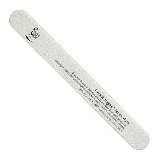 Peggy Sage 2 Sided File 100/180 White Coarse