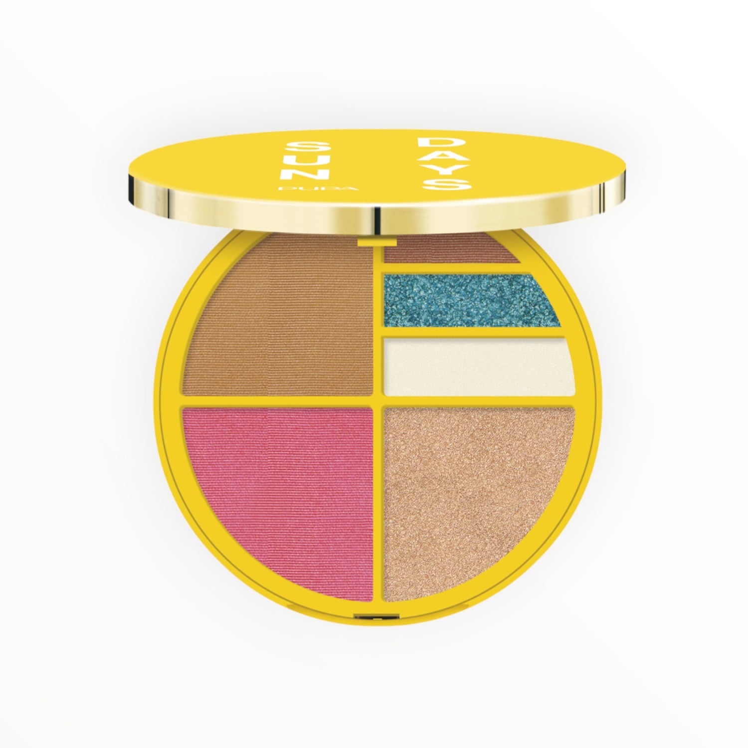 Pupa Milano Sun Days - Face &amp; Eyes Waterproof Palette 001 14gr