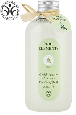 Pure Elements Τονωτική Ενυδατική Λοσιόν Προσώπου με Πλουμέρια & Αμαμηλίδα 200ml