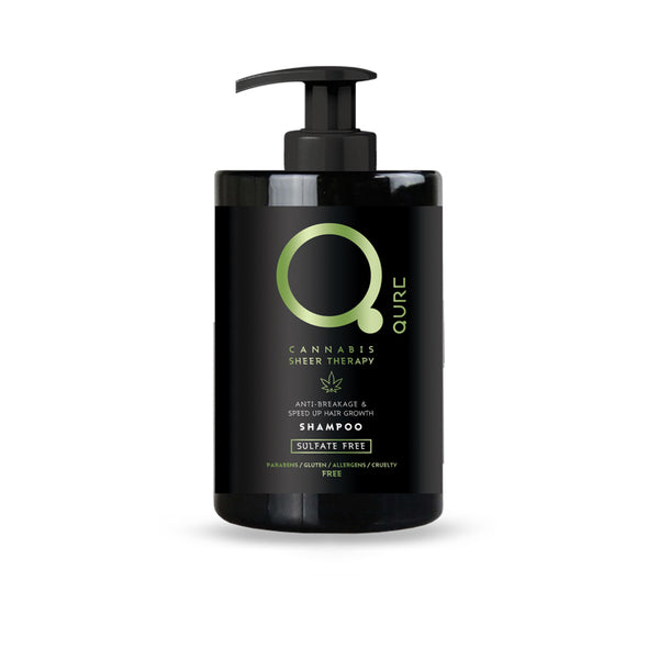 Qure Cannabis Sheer Therapy Shampoo 300ml
