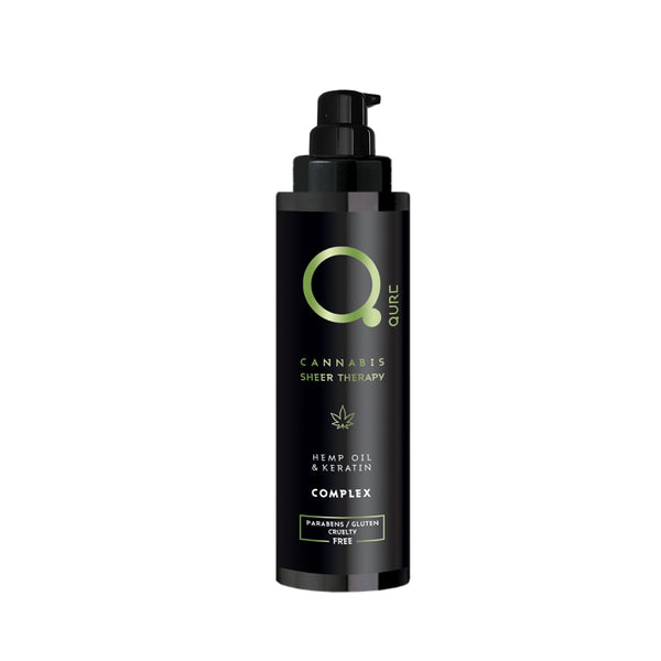 Qure Cannabis Therapy Hemp Oil &amp; Keratin Complex 100ml