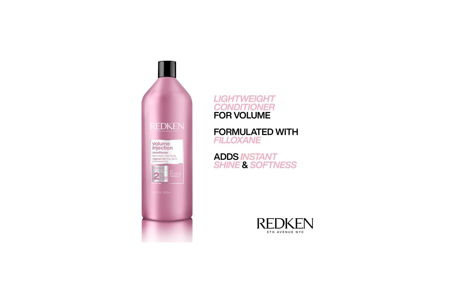Redken Volume Injection Conditioner For Volume 1000ml