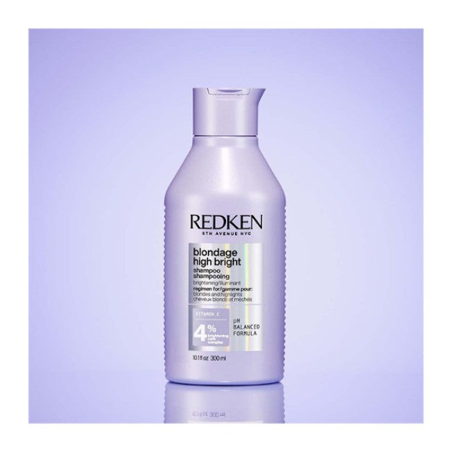 Redken Blondage High Bright Shampoo For Bright Blonde Hair 300ml