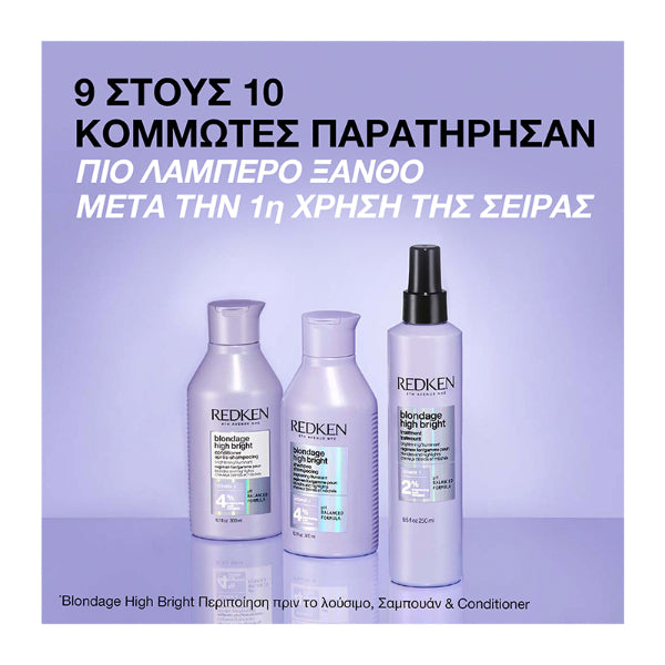 Redken Blondage High Bright για Conditioner Για Λαμπερά Ξανθά Μαλλιά 300ml