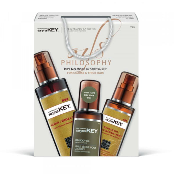 Sarynakey Oils Philosophy Dry No More For Coarse & Thick Hair Box (Damage Repair Gloss 250ml+Body Oil 110ml+Damage Repair Oil105