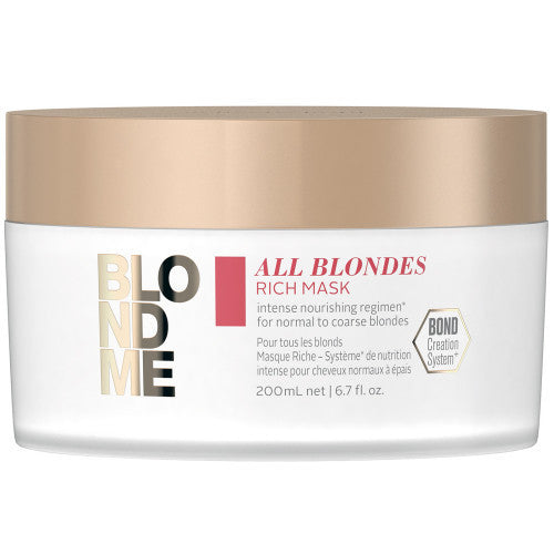 Schwarzkopf Professional Blondme All Blondes Rich Mask 200ml