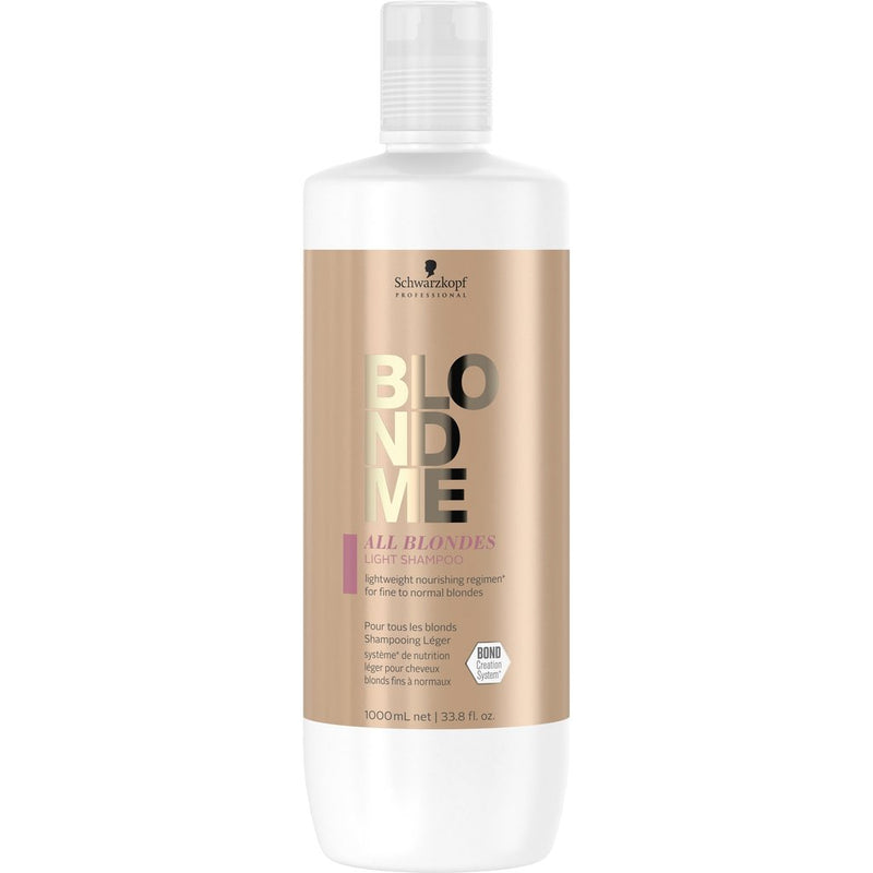 Schwarzkopf Professional Blondme All Blondes Light Shampoo 1000ml