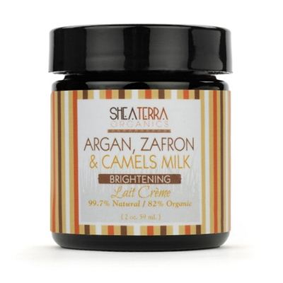 Shea Terra Organics Argan,Zafron & Camels Milk Brightening Cream 59ml