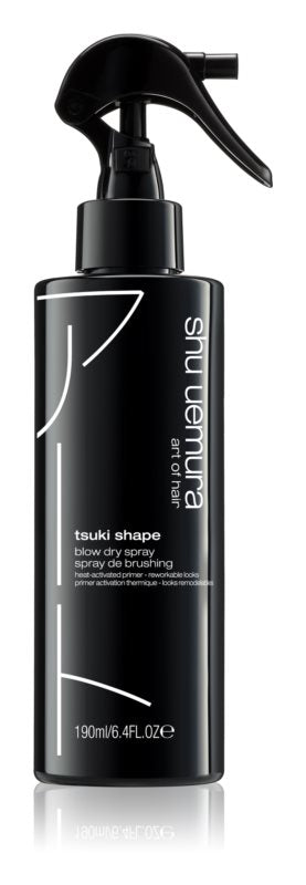 Shu Uemura Tsuki Shape Heat-Activated Blow Dry Spray 190ml