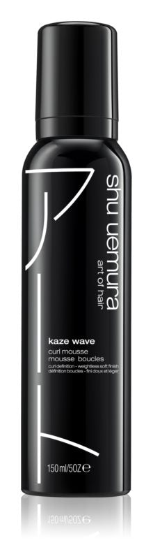 Shu Uemura Kaze Wave Hair Mousse Αφρός για Σχήμα σε Σπαστά και Σγουρά Μαλλιά 150ml
