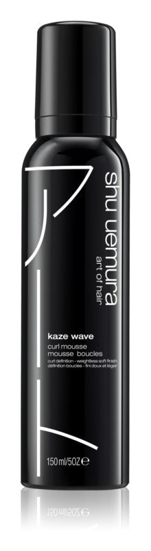 Shu Uemura Kaze Wave Hair Mousse Styling Foam for Split and Curly Hair 150ml