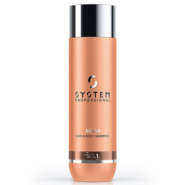 System Professional Solar Hair And Body Shampoo (SOL1) 250ml