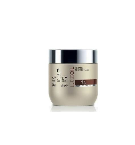 System Professional Fibra LuxeOil Keratin Restore Mask (L3) 200ml