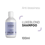 System Professional Luxeblond Color Preserving Shampoo for Dyed Hair 100ml