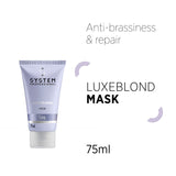 System Professional Luxeblond Hair Mask for Color Protection 75ml